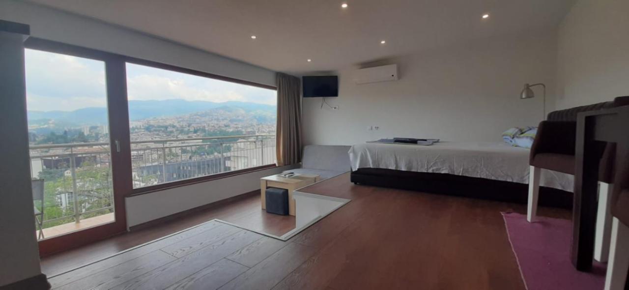 Ferienwohnung Beautiful View Of Sarajevo Center Exterior foto