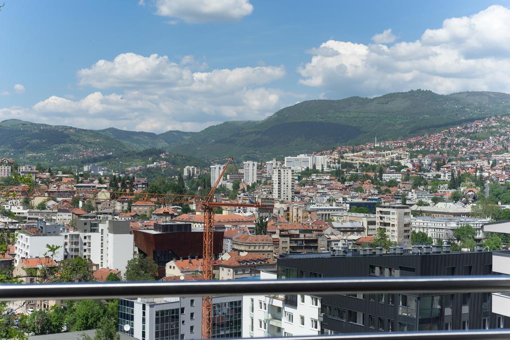 Ferienwohnung Beautiful View Of Sarajevo Center Exterior foto