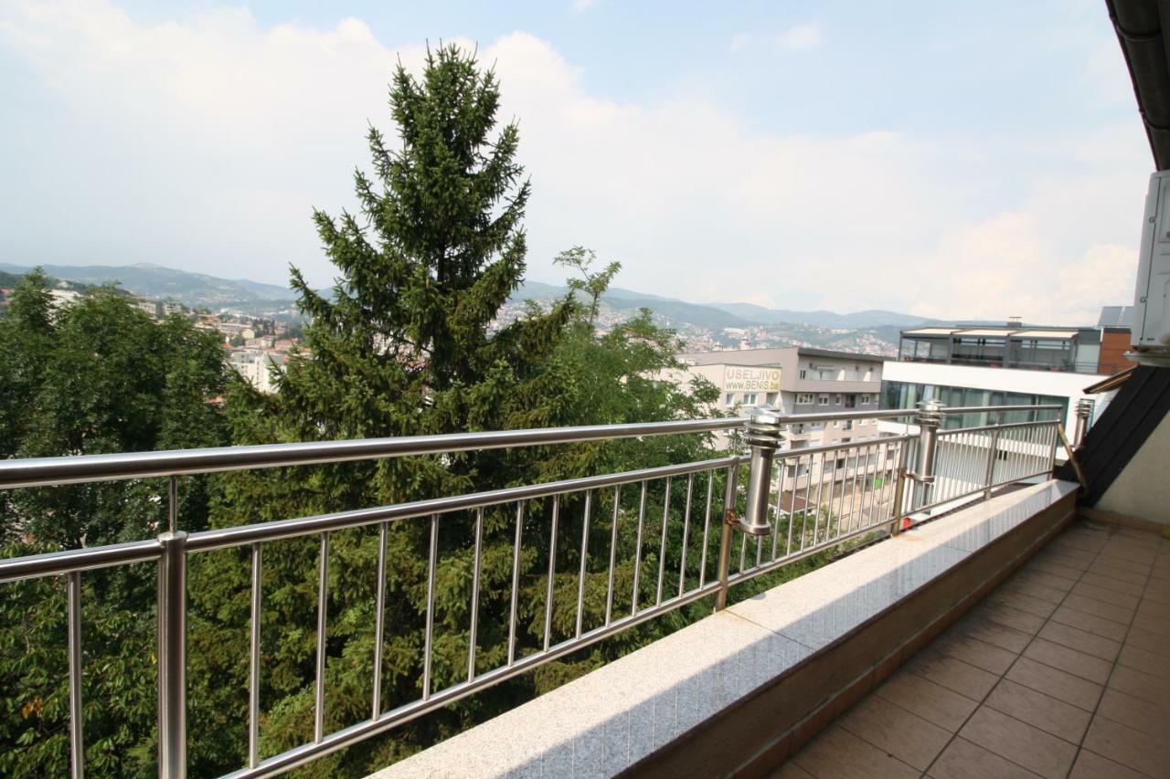 Ferienwohnung Beautiful View Of Sarajevo Center Exterior foto
